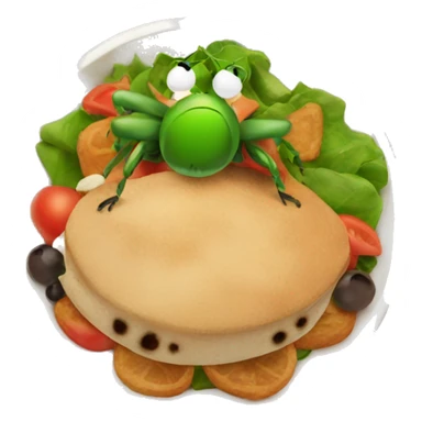 bug meal sticker
