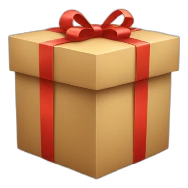 box full of gifts sticker