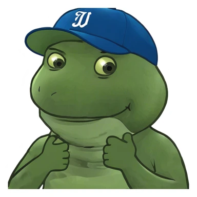 Arms crossed holding neck laughing guy  sticker