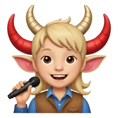 Farm gay karaoke child labor demon sticker