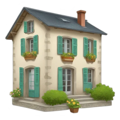 french airbnb sticker