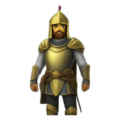 Saladin entering castle gem's castle sticker