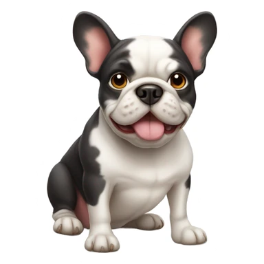 French bull dog sticker