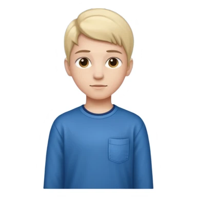 13 year old standing sticker