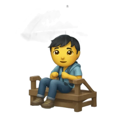 go home under rain sticker