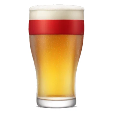 red cup beer sticker