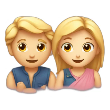 cœur amoureux sticker