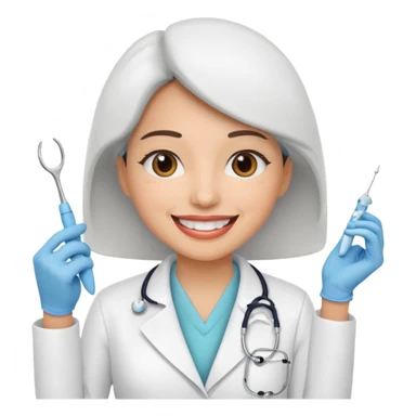 latina dentist sticker