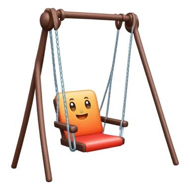 swing with a sparkle sticker