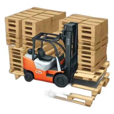 linde pallet forklift sticker