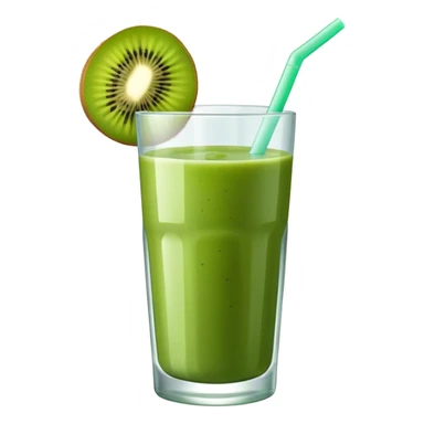 green kiwi smoothie sticker
