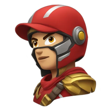 Red Wild Force Ranger sticker