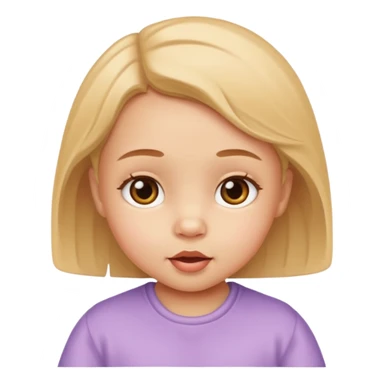 Pretty little baby  sticker