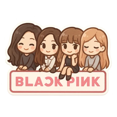 Blackpink object sticker
