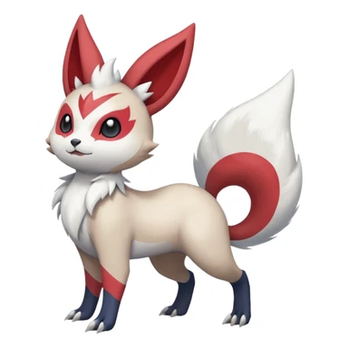 Zangoose-Meloetta-Minccino-Absol-Pachirisu-fusion sticker