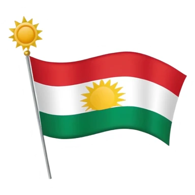kurdistanflag  sticker