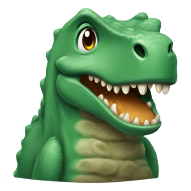 dino nugget (make it realistic) sticker