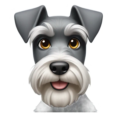 Lucy the schnauzer sticker