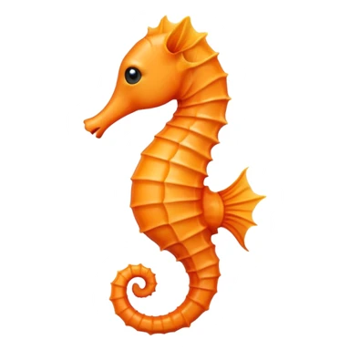 I need a smaller seahorse like a classic small emoji sticker