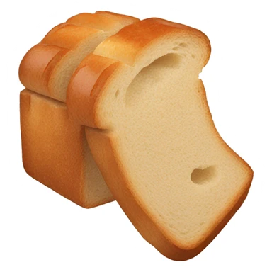A slice of bread covered in jam. sticker