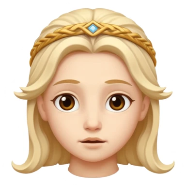 greek mithology character, cute and with emotion sticker