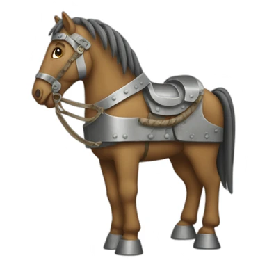 trojan horse sticker