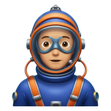 man inside a whale sticker