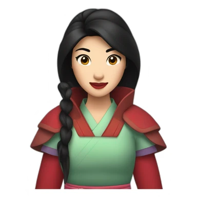 mulan sticker