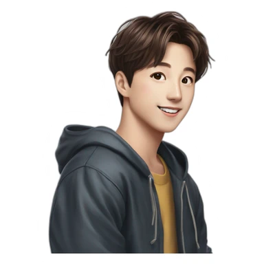 jeon-jungkook-boie-une-biere sticker