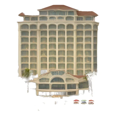 hotel del beach san diego sticker