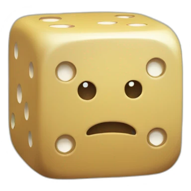 meeple who play with dices sticker