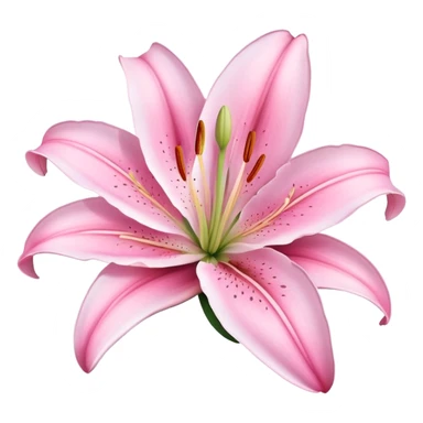 Pink Lilly  sticker