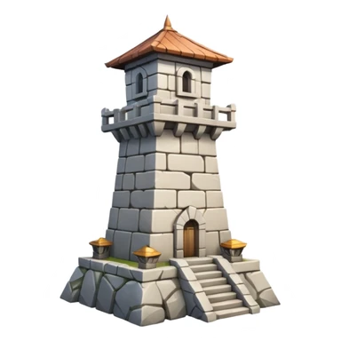 white watchtower mobile legends sticker