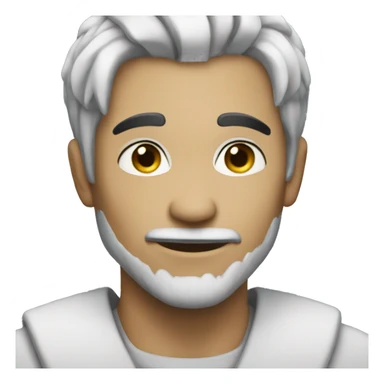 zeno remake with black hair sticker