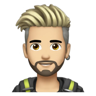 Bill Kaulitz Pinterest sticker