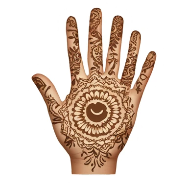 Henna sticker