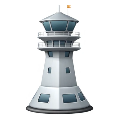Air traffic control tower  sticker