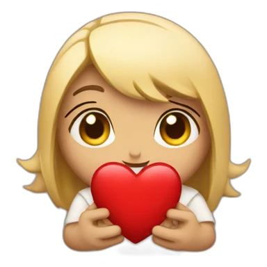 scorpio holding heart sticker