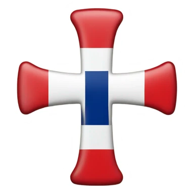 croix lorraine drapeau francais sticker