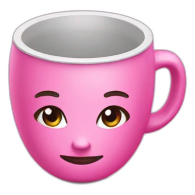 criminal pink girl cup sticker