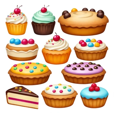 Bakery dessert sticker