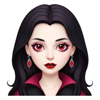 Nosferatu coquette vampire sticker