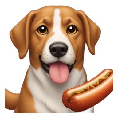 perro salchicha emoji chiquito sticker