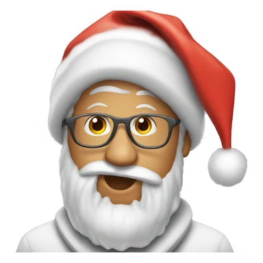 Warm Christmas emojis sticker