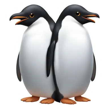 2 Penguin sisters  sticker