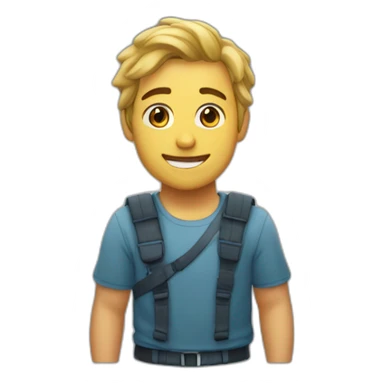 Vito scaletta avec segarette sticker