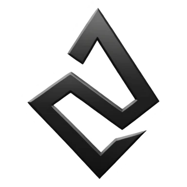 the classic fast forward emoji ⏩  in black and white sticker