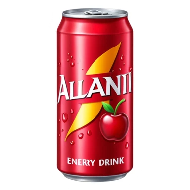 Alani energy drink cherry pop sticker