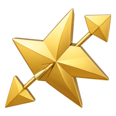 "OG" 3d emoji, arrow up sticker