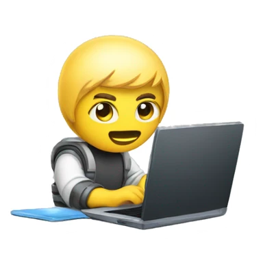 cybersportsman with laptop sticker